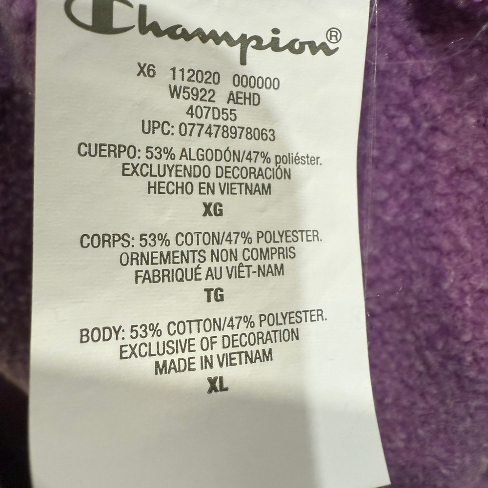 Champion ombré sweatshirt XL - Picture 6 of 10